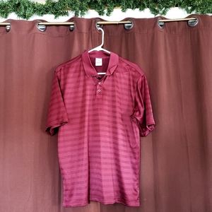Men's Burgundy Polo Shirt